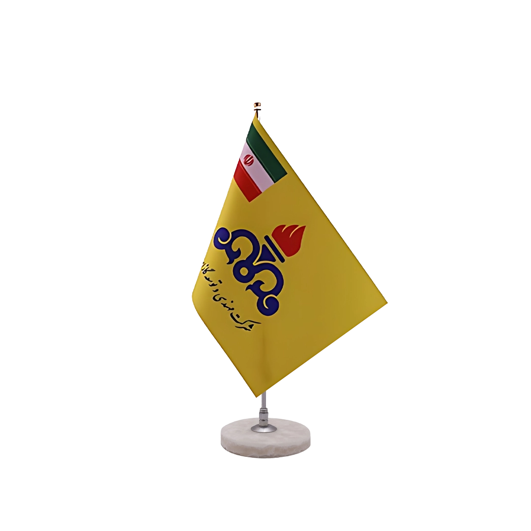 پرچم رومیزی لمینت